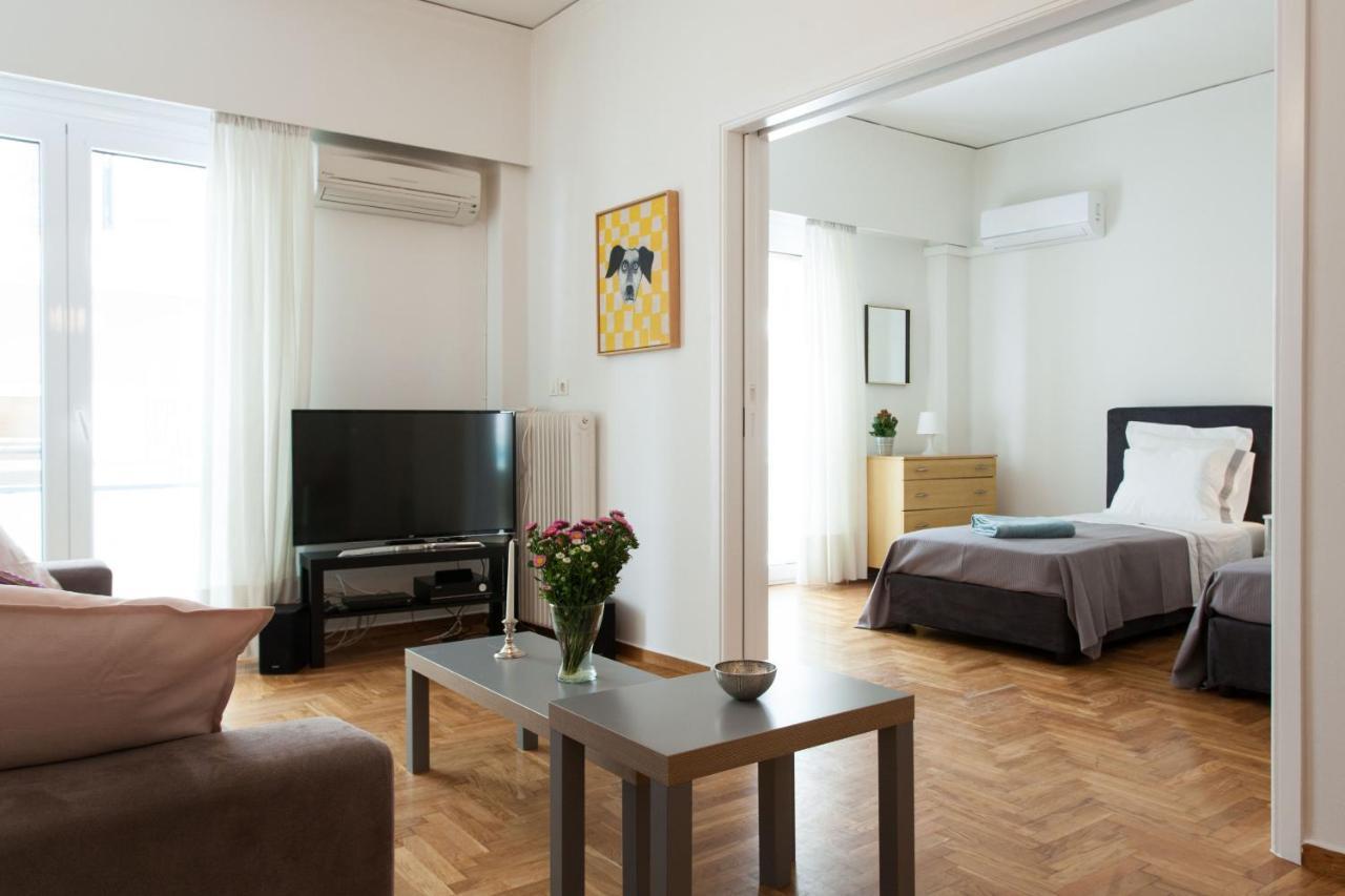 2 Bdrm Apt For Up To 6 Guests Next To Acropolis Museum Афины Экстерьер фото